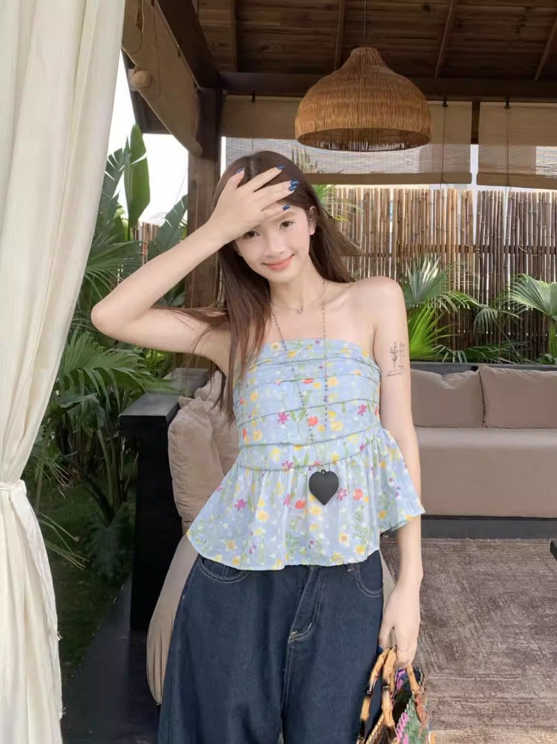 Bianca Floral Tube Top