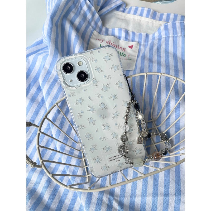 Soft Blue Floral Case