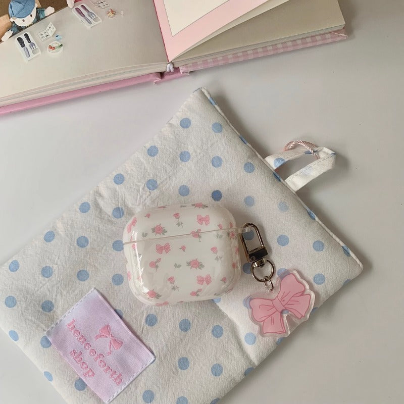 Floral Ballerina AirPods Charm Case