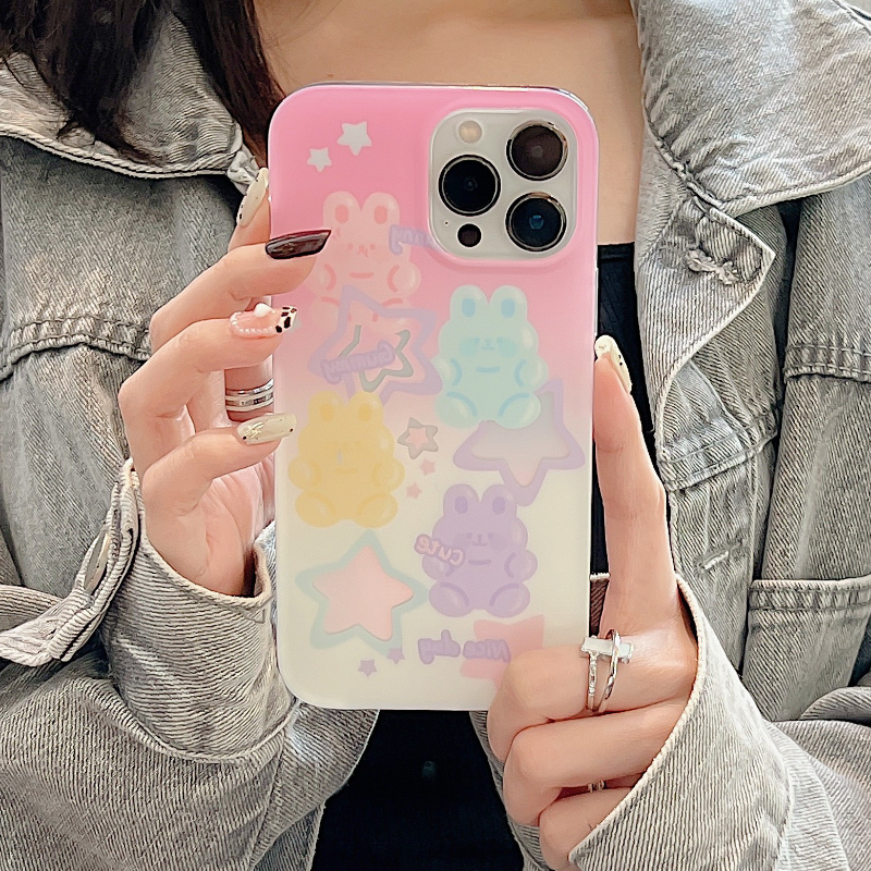 Colorful Rabbit Star Case