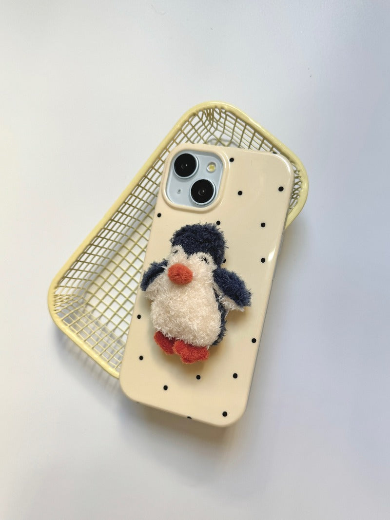 Kawaii Plush Animal Phone Case