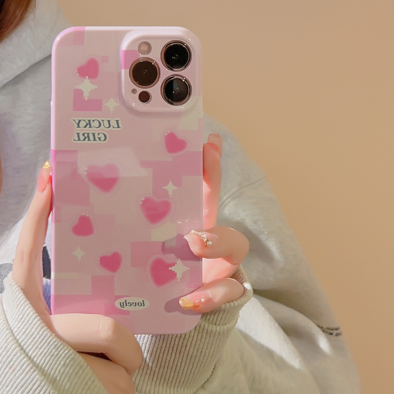 Floating Heart Pink Case