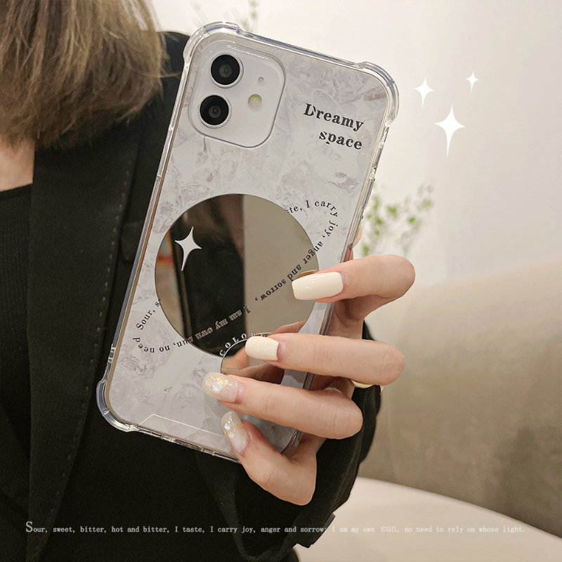 Wording Planet Mirror Case