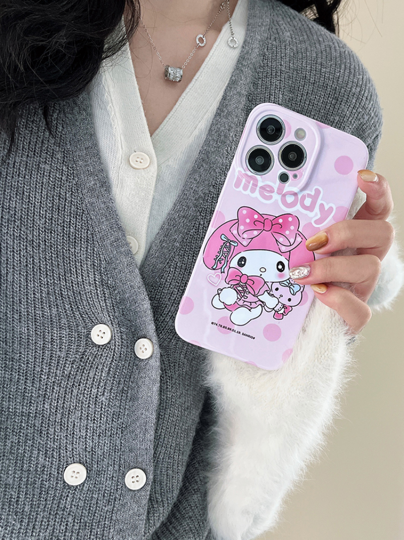 Pink Gradient Sanrio Case