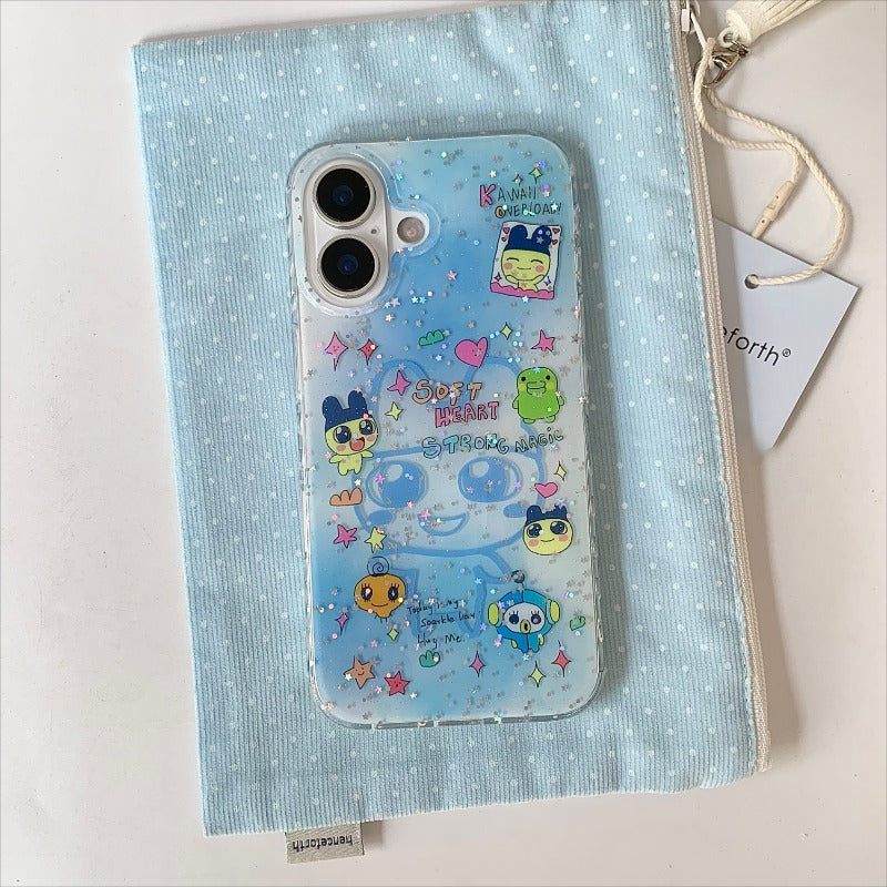 Protective Kawaii Glitter Phone Case