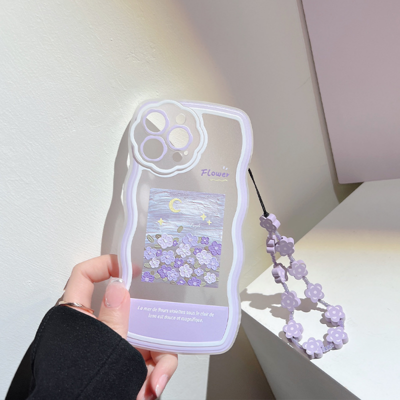 Lilac Garden Phone Charm Case