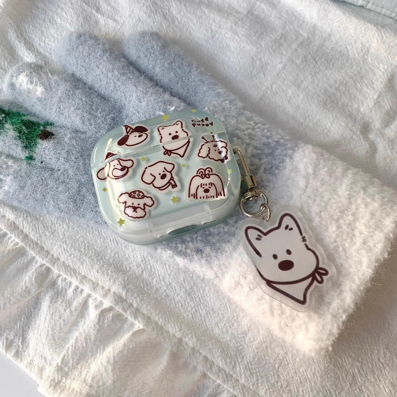 Cute Puppy Doodle AirPods Case