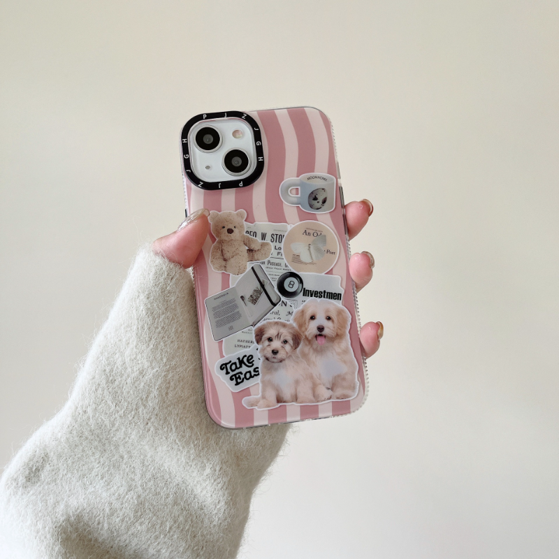 Pink Pups Vertical Case