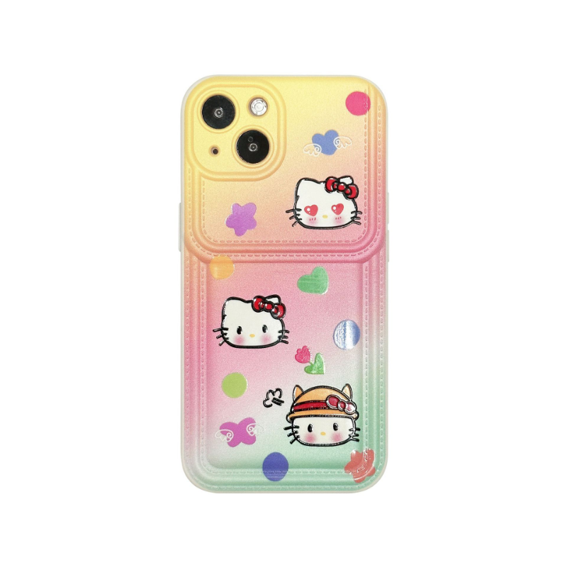 Kidcore Gradient Kitty Case