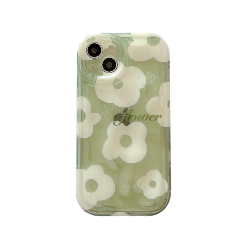 Green Floral Case