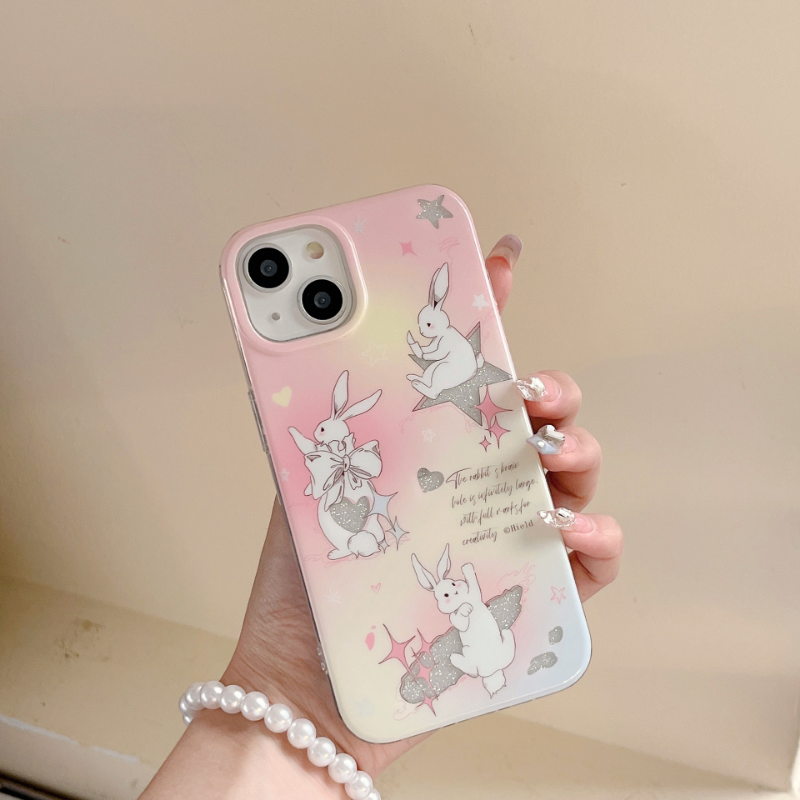 Glitter Bunny Case