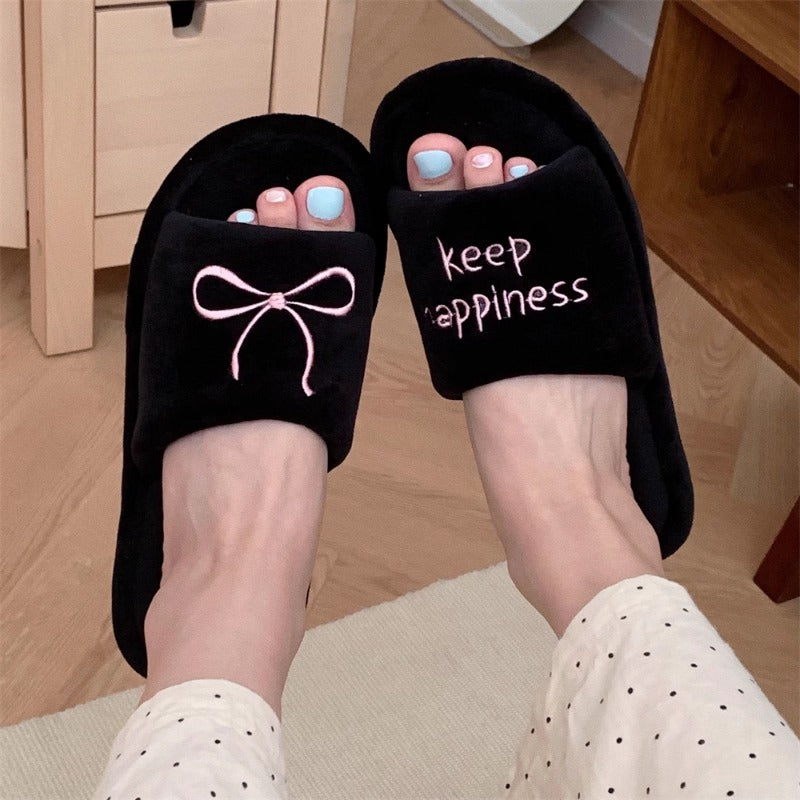 Cozy Slip-On Slippers with Comfort
