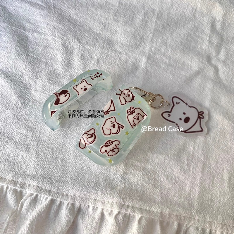 Cute Puppy Doodle AirPods Case