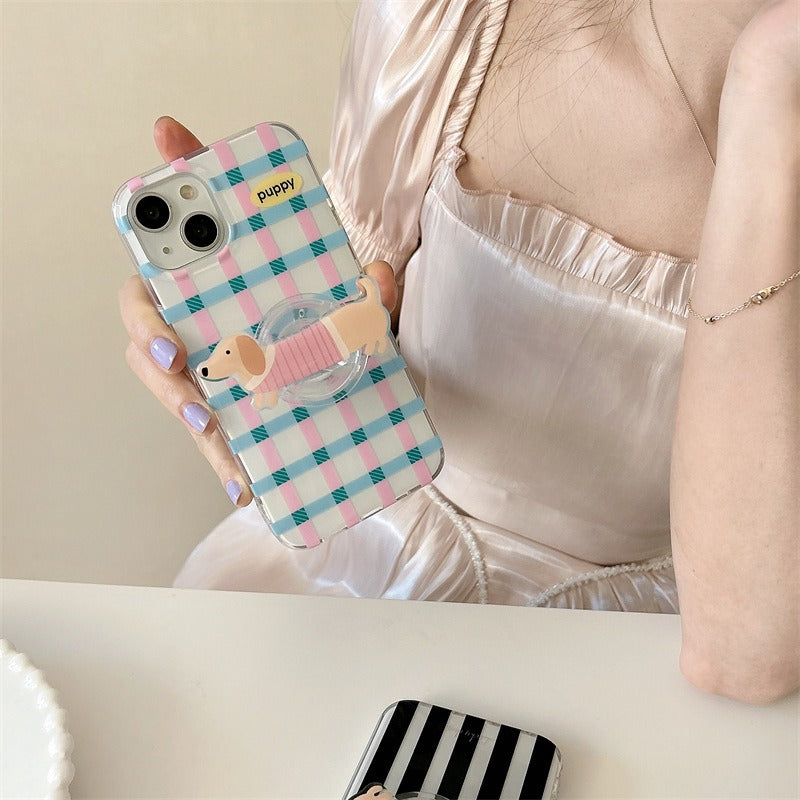 Dackel Pop Socket Case