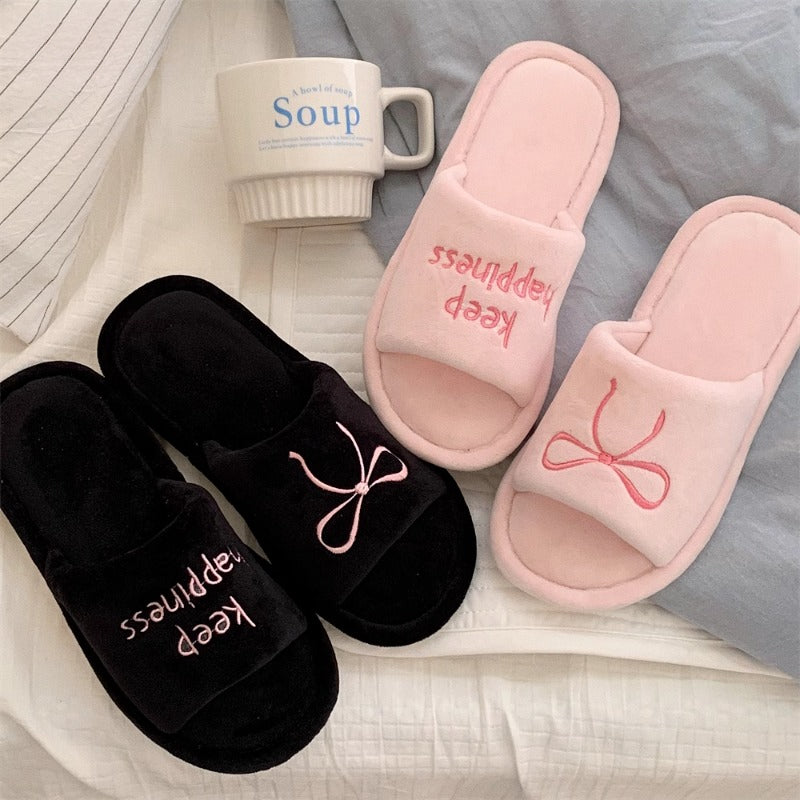 Cozy Slip-On Slippers with Comfort