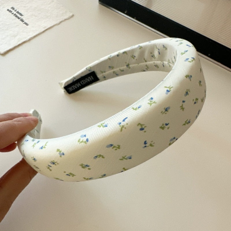 Pastel Floral Padded Headband