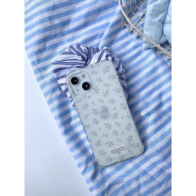 Soft Blue Floral Case