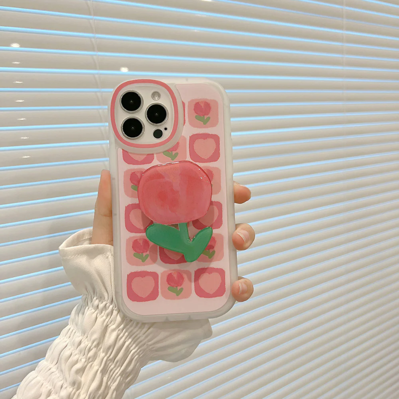 Tulip Pop Socket Case