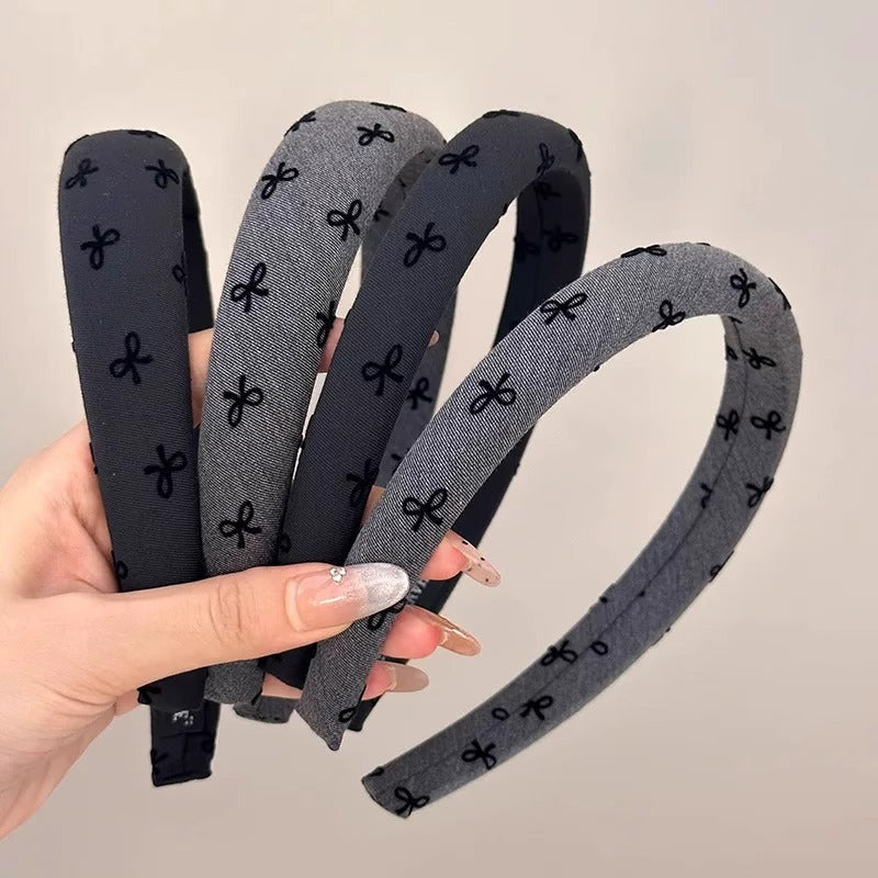 Chic Bow Print Headband