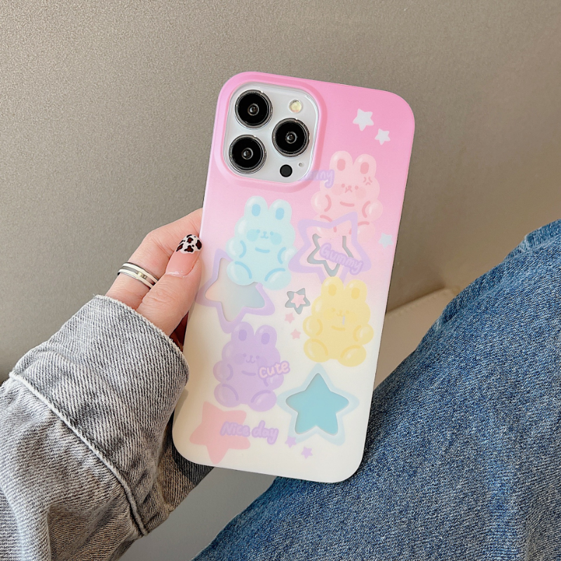 Colorful Rabbit Star Case