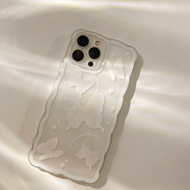 White Flutter Case