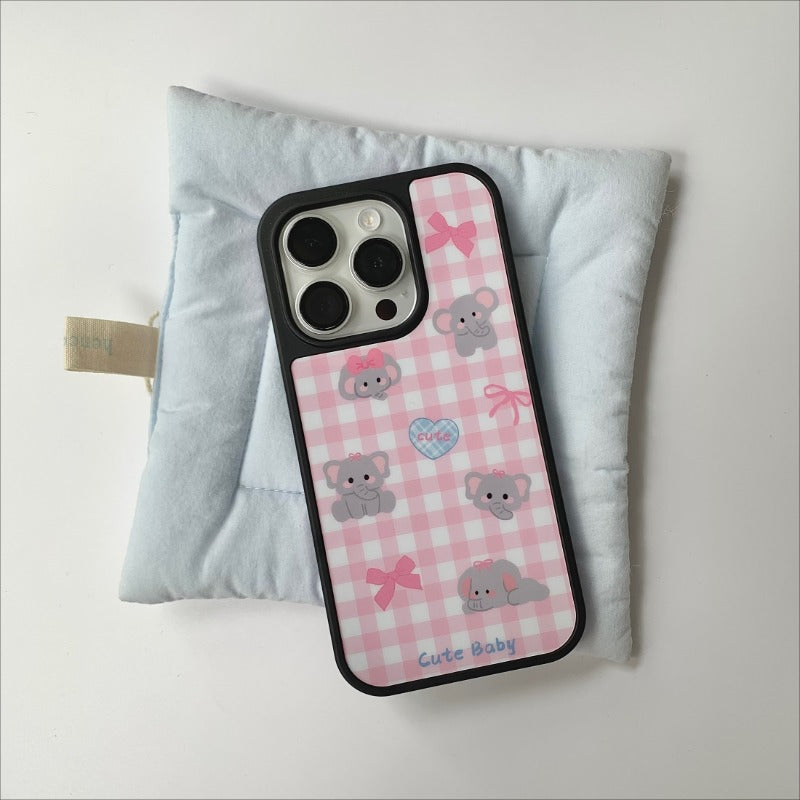 Cute Koala Gingham Phone Case