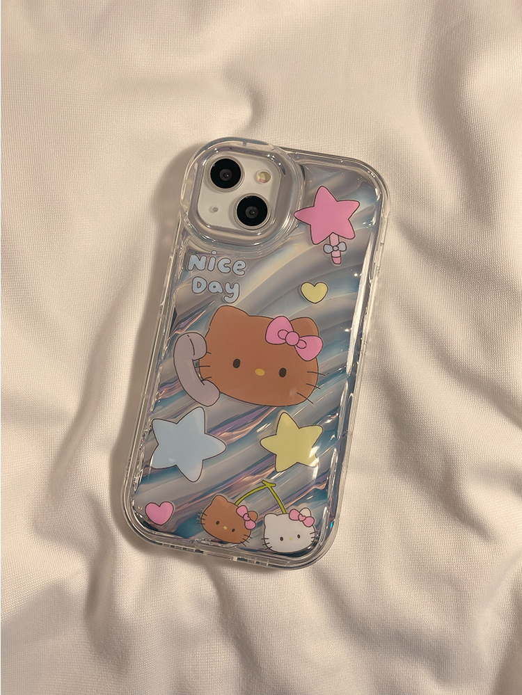 Laser Gradient Kitty Case