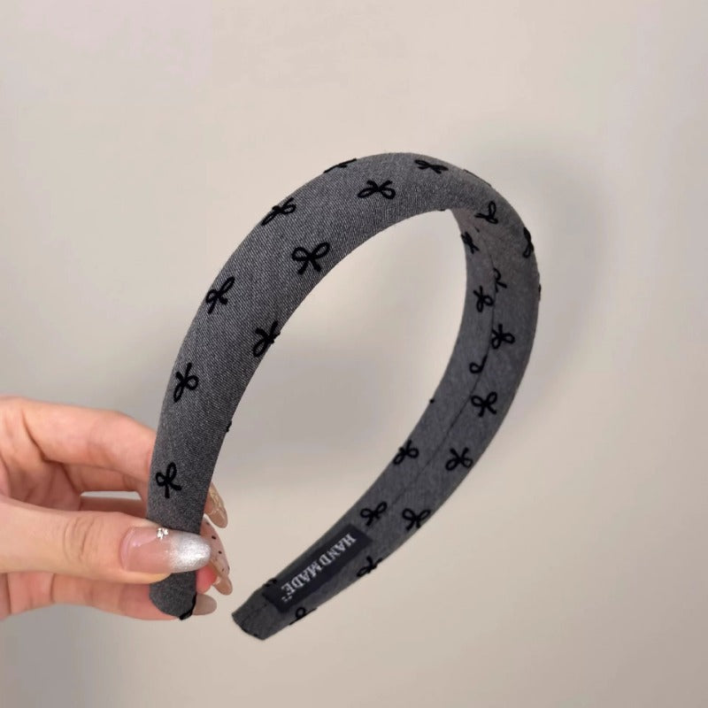 Chic Bow Print Headband