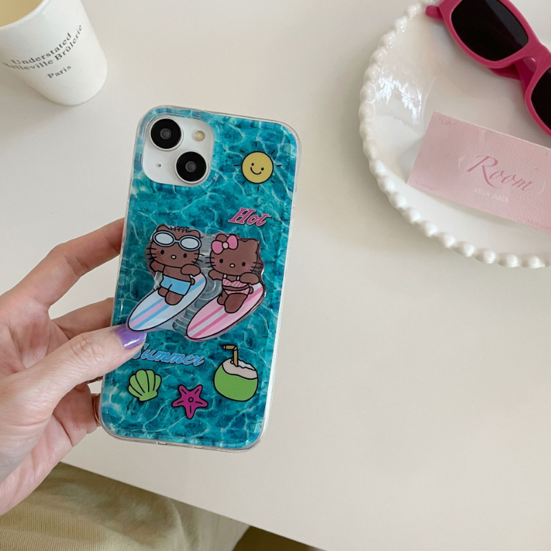 Surfing Hawaii Kitty Case