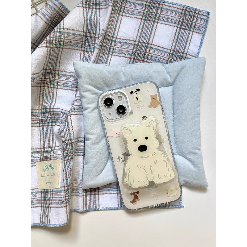 Clear Pastel Animal Case