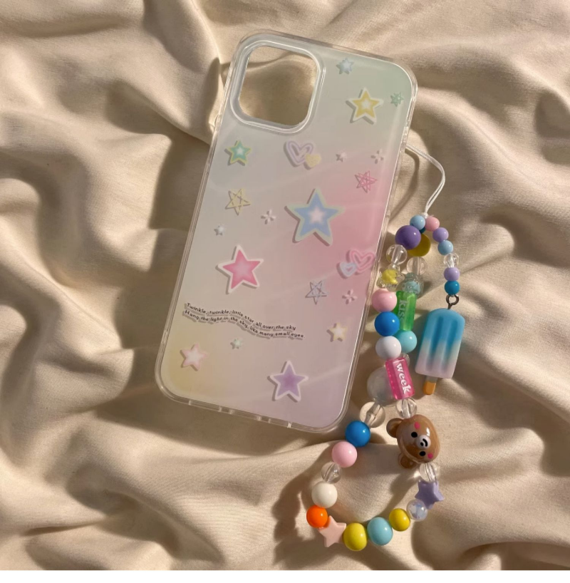 Gradual Star Transparent Case