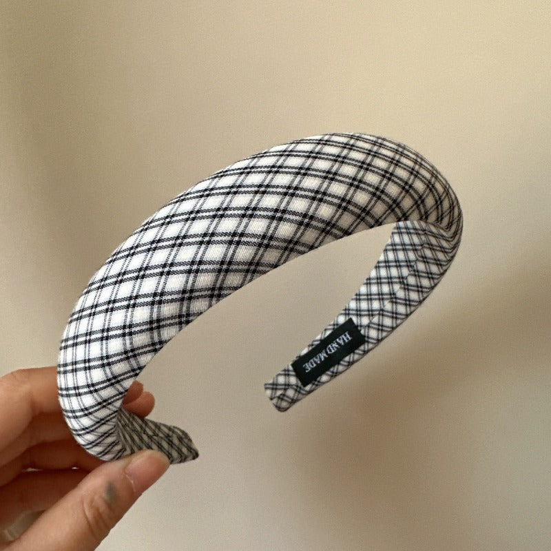 Argyle Padded Hairband Accessory