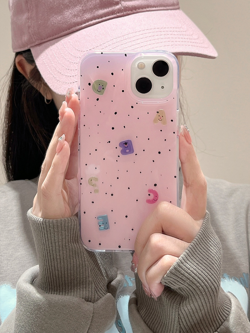 Multiple Dot Transparent Case