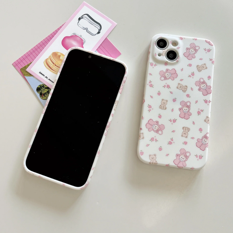 Ditsy Teddy Bunny Case