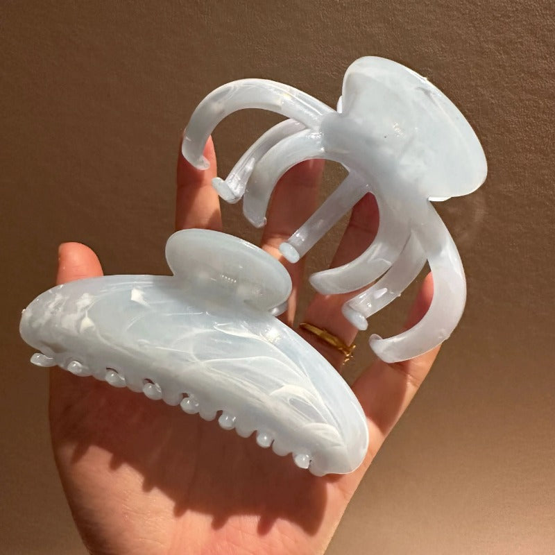Translucent Hair Claw Clip