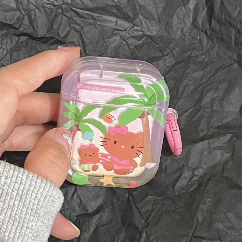 Baby Hawaii Kitty Airpods Case