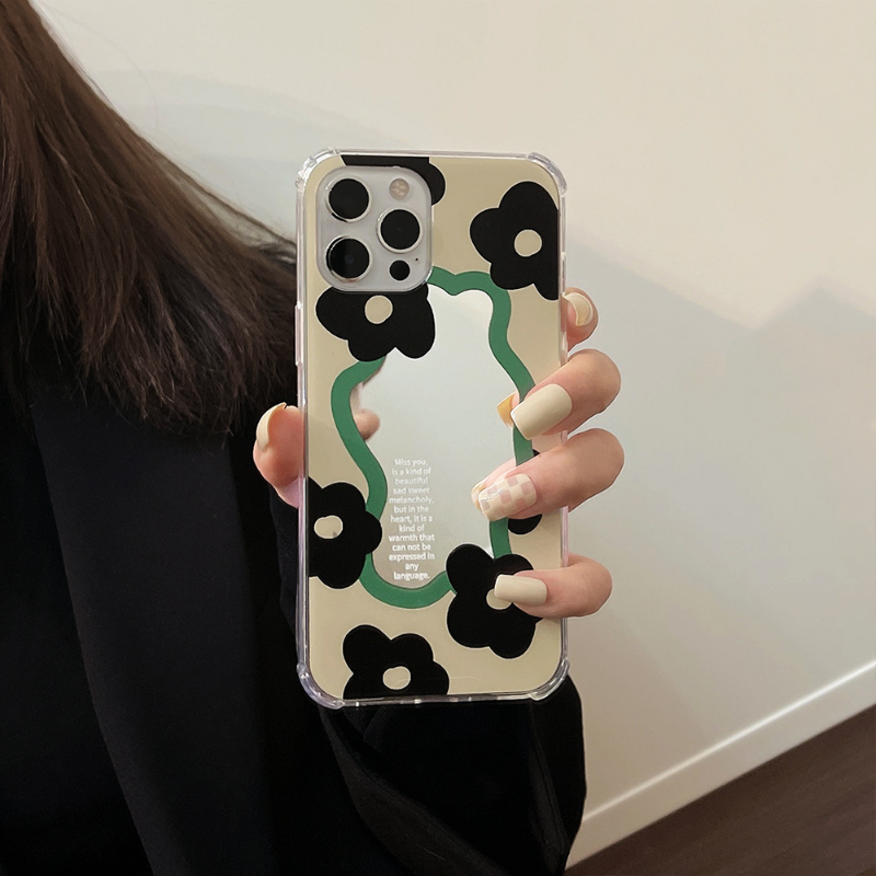 Flower Mirror Case