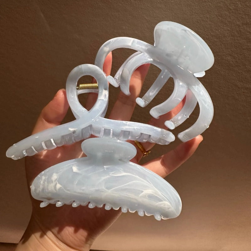 Translucent Hair Claw Clip