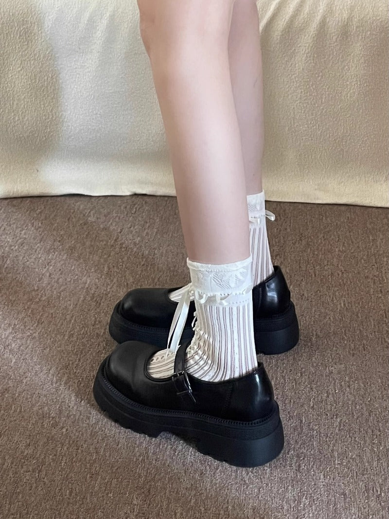 Vintage Mary Jane Platform Shoes