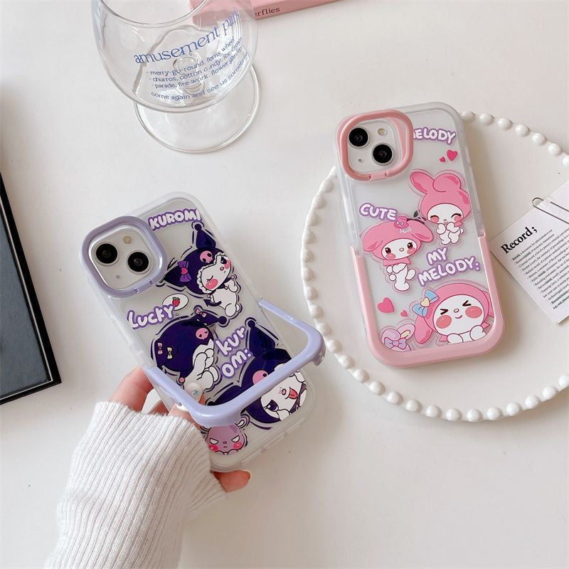 Kuromi Hellokitty Stand Case