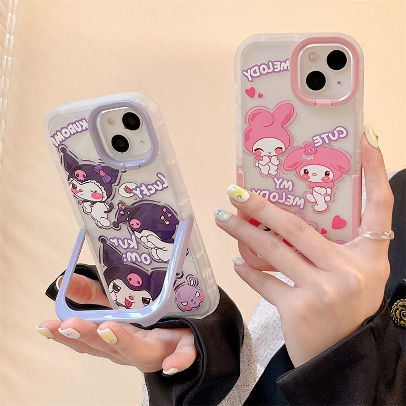 Kuromi Hellokitty Stand Case