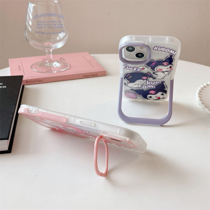 Kuromi Hellokitty Stand Case