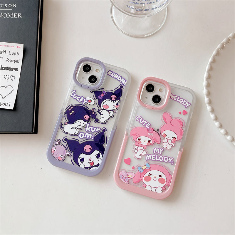 Kuromi Hellokitty Stand Case