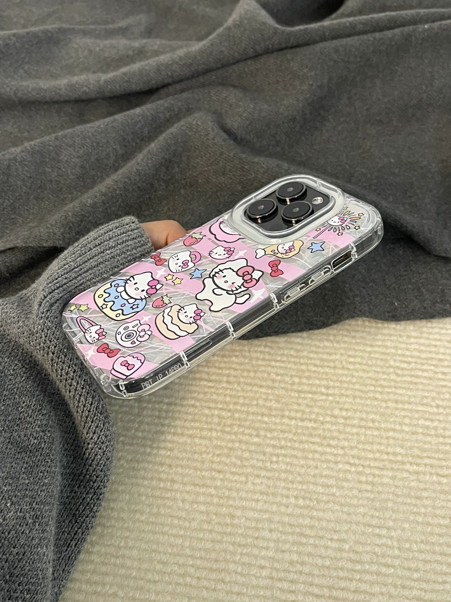 Laser Stripe Kitty Case