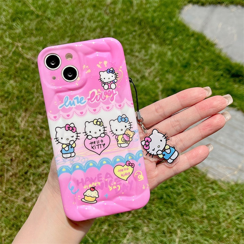 Pink Cute Kitty Case