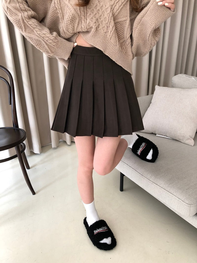 Multiple Color Plain Skirt