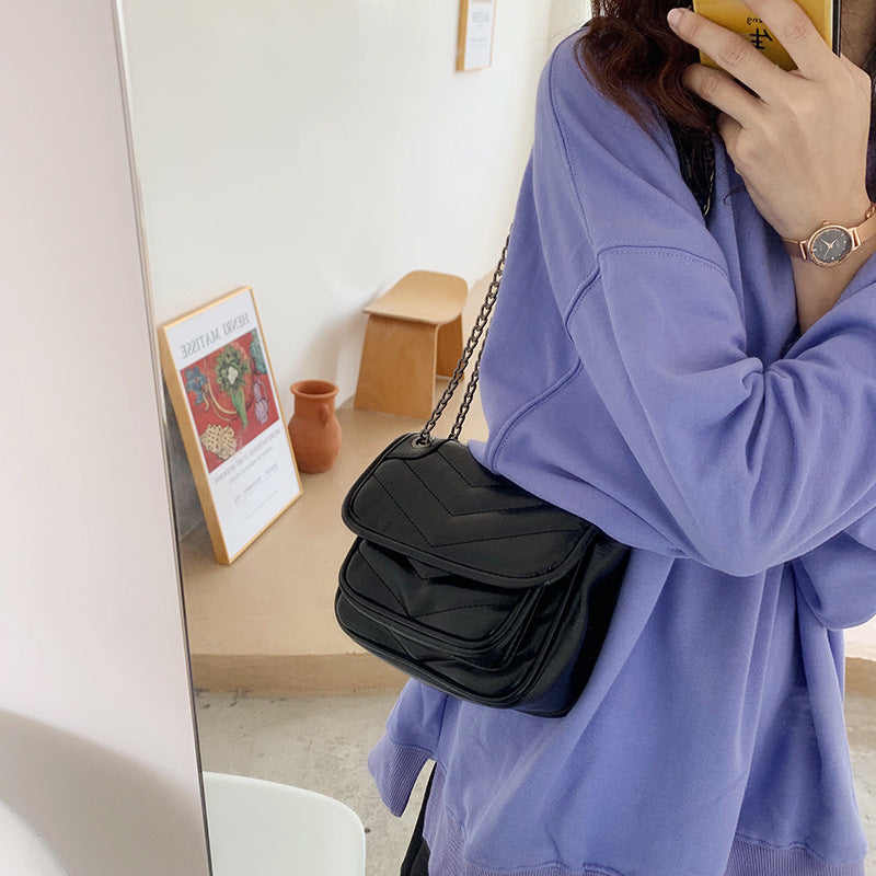 Halima Black Shoulder Bag