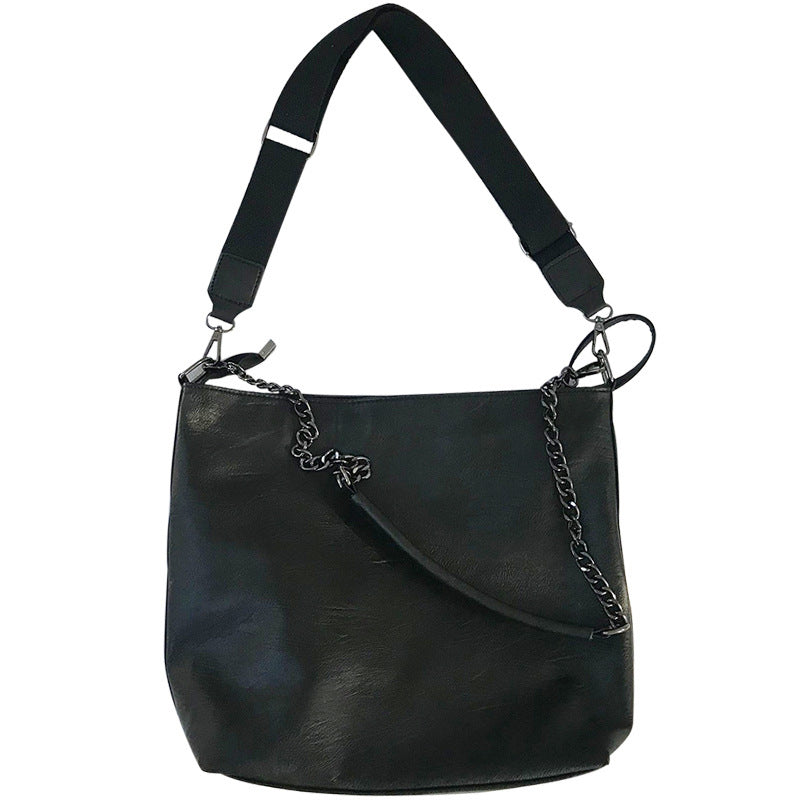 Plain Chain Canvas Bag