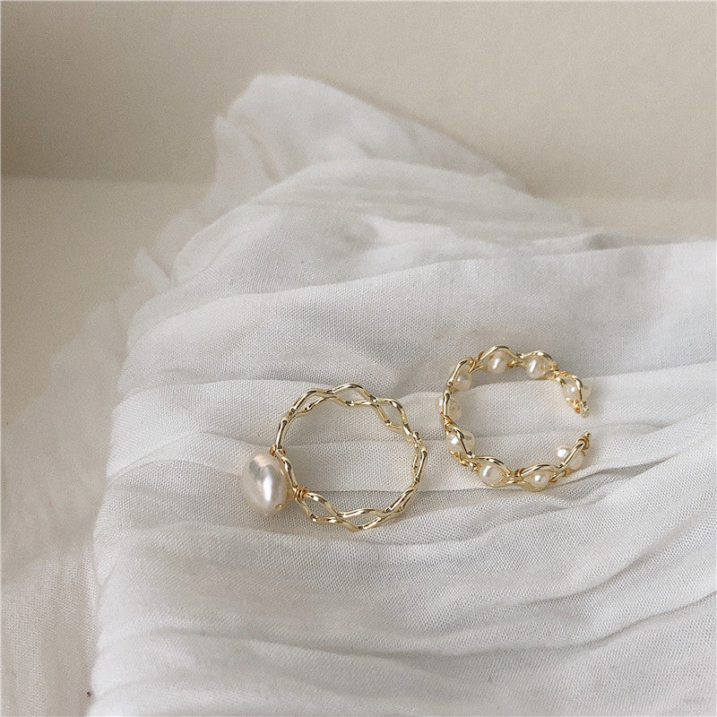 Pearl Gold Ring