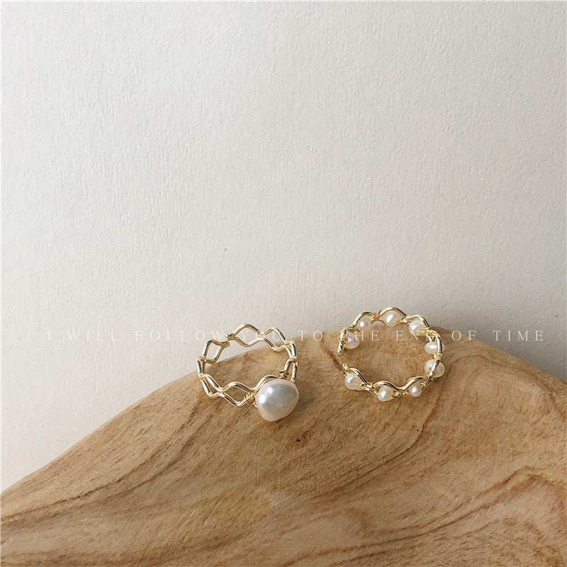 Pearl Gold Ring